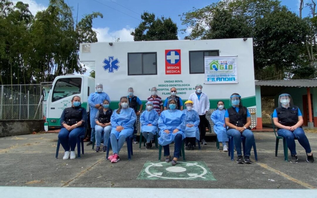 La ESE Hospital San Vicente de Paul del municipio de Filandia realizó Actividad extramural de Salud en la vereda la castalia.